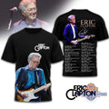 Eric Clapton Tour 2026 Signature AOP T-Shirt