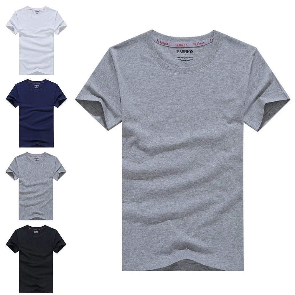 New Premium Holiday Vacation T Shirt Tops Solid Color Summer 2XL 4XL 5XL