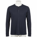 Vince XL Black Henley Long Sleeve Tee Minimalist Quiet Luxury Modern Classic