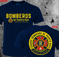 Bomberos De Puerto Rico Fire Department Firefighters T-shirt HQ Design