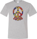 Buy Cool Shirts Funky Peace Sign Tall T-shirt