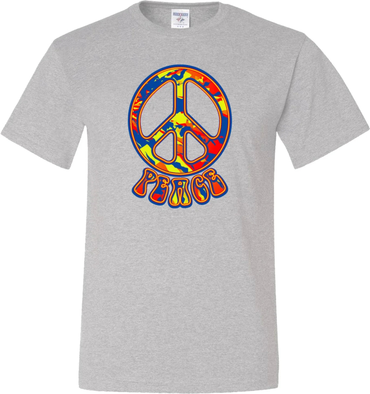 Buy Cool Shirts Funky Peace Sign Tall T-shirt