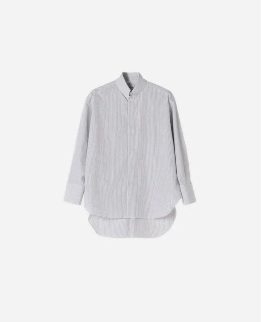 SUBLATIONS Tab Collar Stripe Shirt Size 2 - Minimalist Design