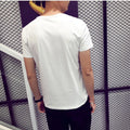 Casual Men T Shirt Short Sleeve with Loose Design for Comfortable Wear