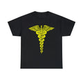 Retro Caduceus Graphic Tee Shirt, S-5XL