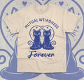 Mutual Weirdness Forever T-Shirt Funny Meme Cute Cat Love Unisex Shirt