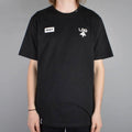 LRG High Lock Up 1947 Skater Y2K Retro Minimalist L Black T-shirt NWT
