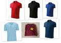 Men's Polo Shirt Plain Shirts Pique New Golf Work Casual Cotton Blend