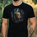 Men's Trump Dark Forest Motif Cotton T-Shirt Size XS to 5XL