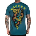 Sullen Art Collective Shake Snake Premium Fit Mens T-Shirt Tattoo Art
