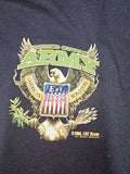 US Army Vintage 2000sGraphic Shirt Size XL Fade Eagle Military Y2K