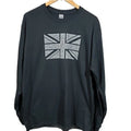 L.A. Pop Art NWT Union jack city print long sleeve shirt men's size large