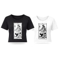 Women's L'Empereur Tarot T-Shirt Organic Cotton Premium Boxy TAROT Emperor