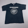 Vintage RAMONES Band Shirt Men L Black  1999 Anvil Punk Rock Graphic Tee