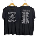 Led-Zeppelin 1977 American Tour T-Shirt 2 Sided