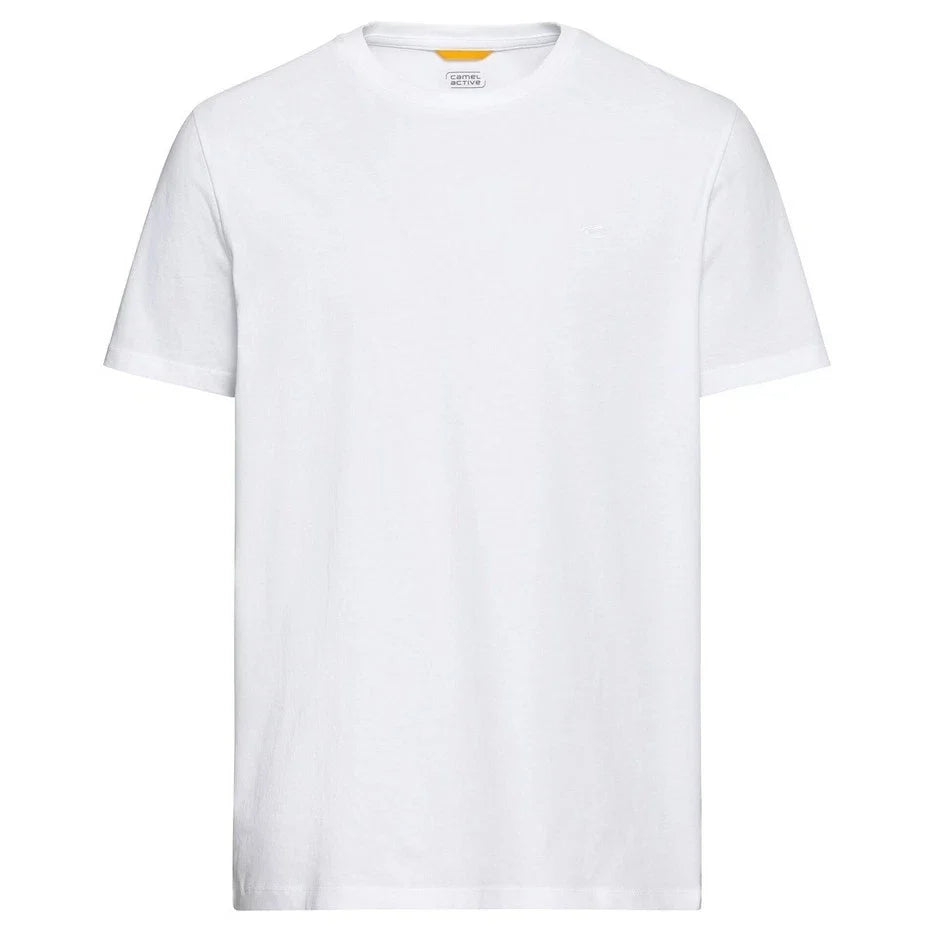 Camel active men's T-shirt basic organic cotton white 9T81 409641 01 white