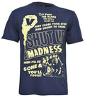 Official Madness T Shirt Shut Up Band Logo Blue New S M L XL XXL