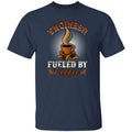 Engineer fueled by coffee Unisex shirt gift chemical engineer tee black navy