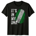 Its In My DNA Nigeria Flag Mens T-Shirt Womens Graphic Tee Unisex Top