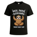 Rock, Paper, Scissors Premium Graphic Novelty T-Shirt Joke Gift Mens Tee Top