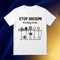 [HOT HOT] Stop Racism It’s Okay To Be You Graphic T-Shirt Streetwear Tee S-5XL