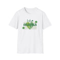 Lucky Mama St Patrick's Day T-Shirt Clover Heart , Paddy's Day Tee Cute Stylish