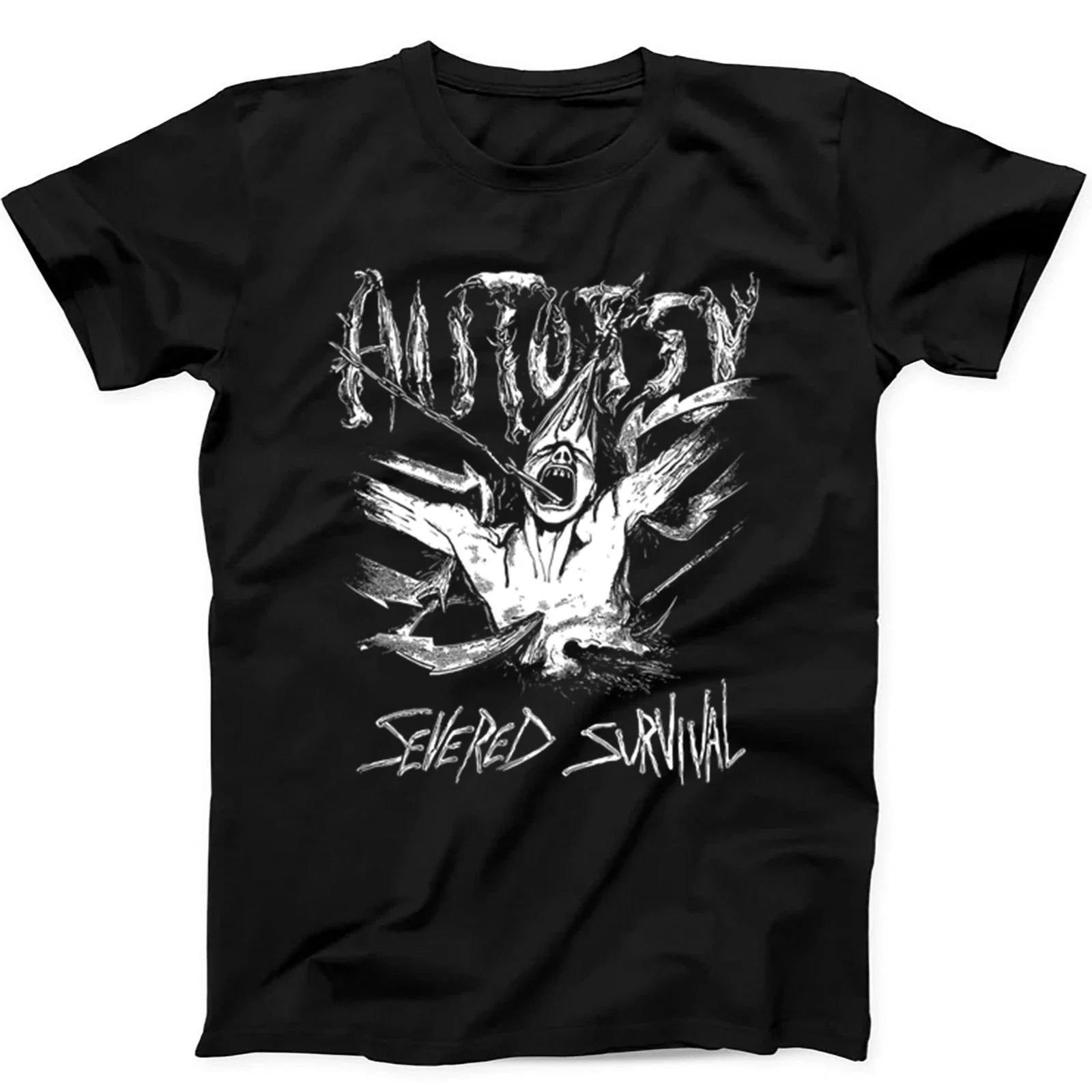 Autopsy Severed Survival Death Punk Rock   T Shirt Sweatshirt Hoodie 563