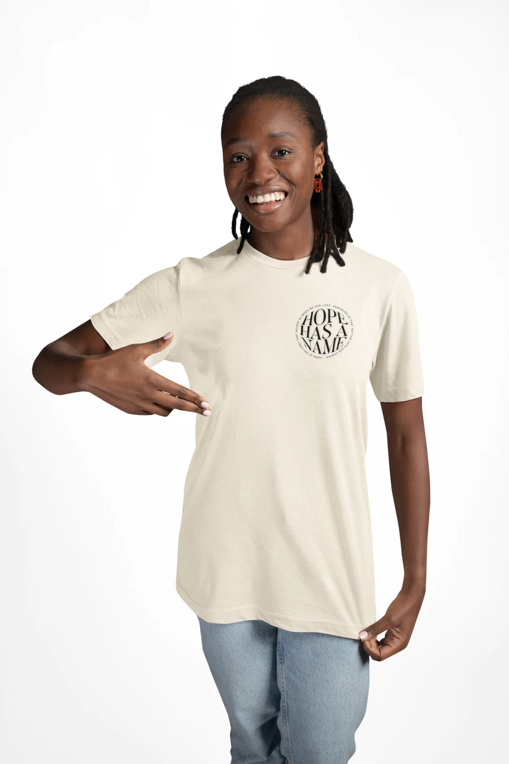 Hope Has a Name Shirt | Christian Faith T-Shirt | Minimal Religious Graphic Tee