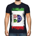Bosnia And Herzegovina Grunge Federation Flag T-Shirt Football Gift
