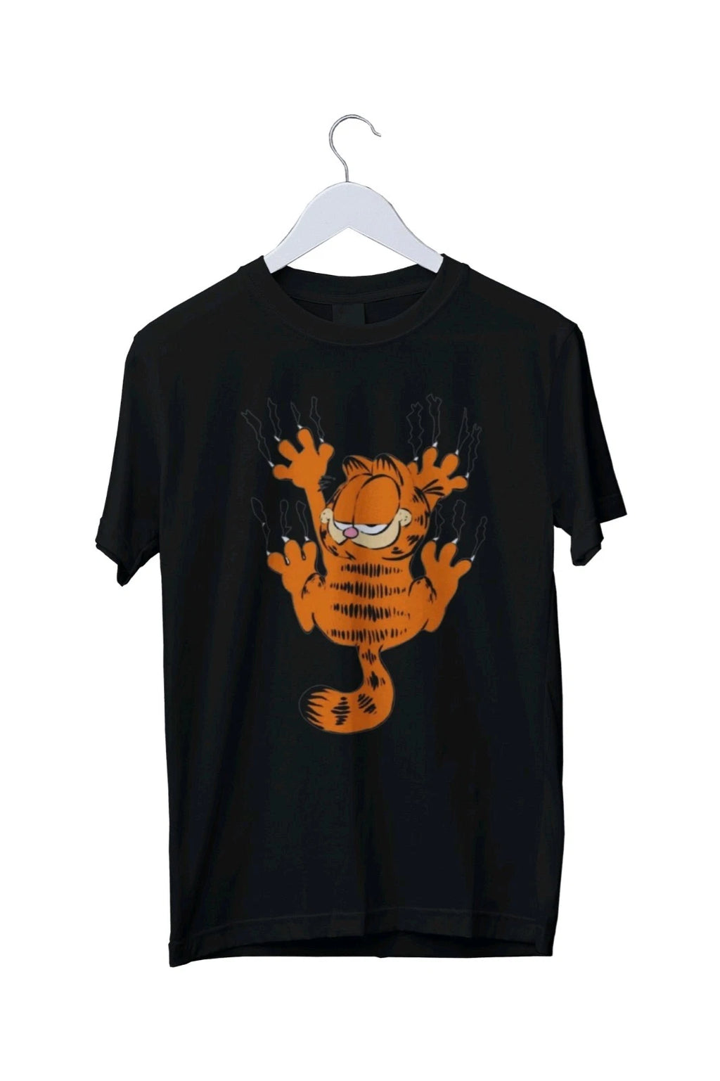 Cute Cat Garfield Graphic Print T-Shirt Mens Unisex S M L XL 2 3 4 XL