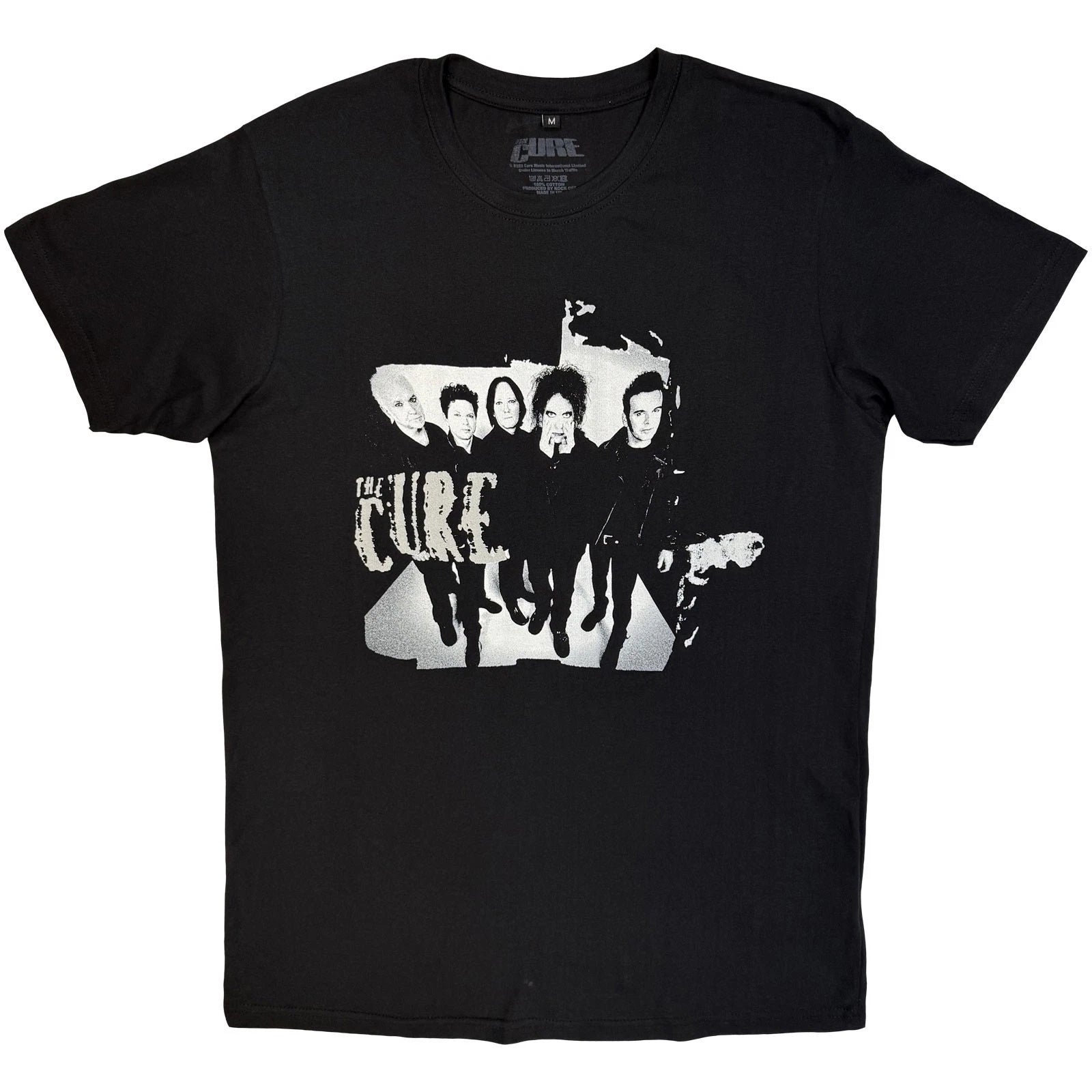 The Cure 40 Years Band Photo Premium Official T-Shirt Mens
