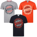 Tokyo Laundry Men's T-Shirt Cotton Retro Graphic Print Casual Crew Neck Tee Top