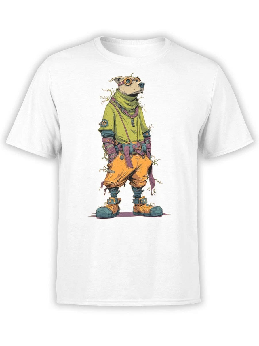 FANTUCCI Street Pup T-Shirt | Cool Dog Graphic Tee | Unisex