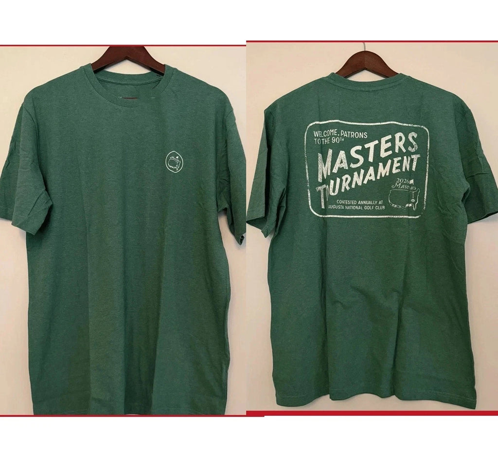 2026 Masters Tournament Augusta National 90th Anniversary T-shirt Reprint
