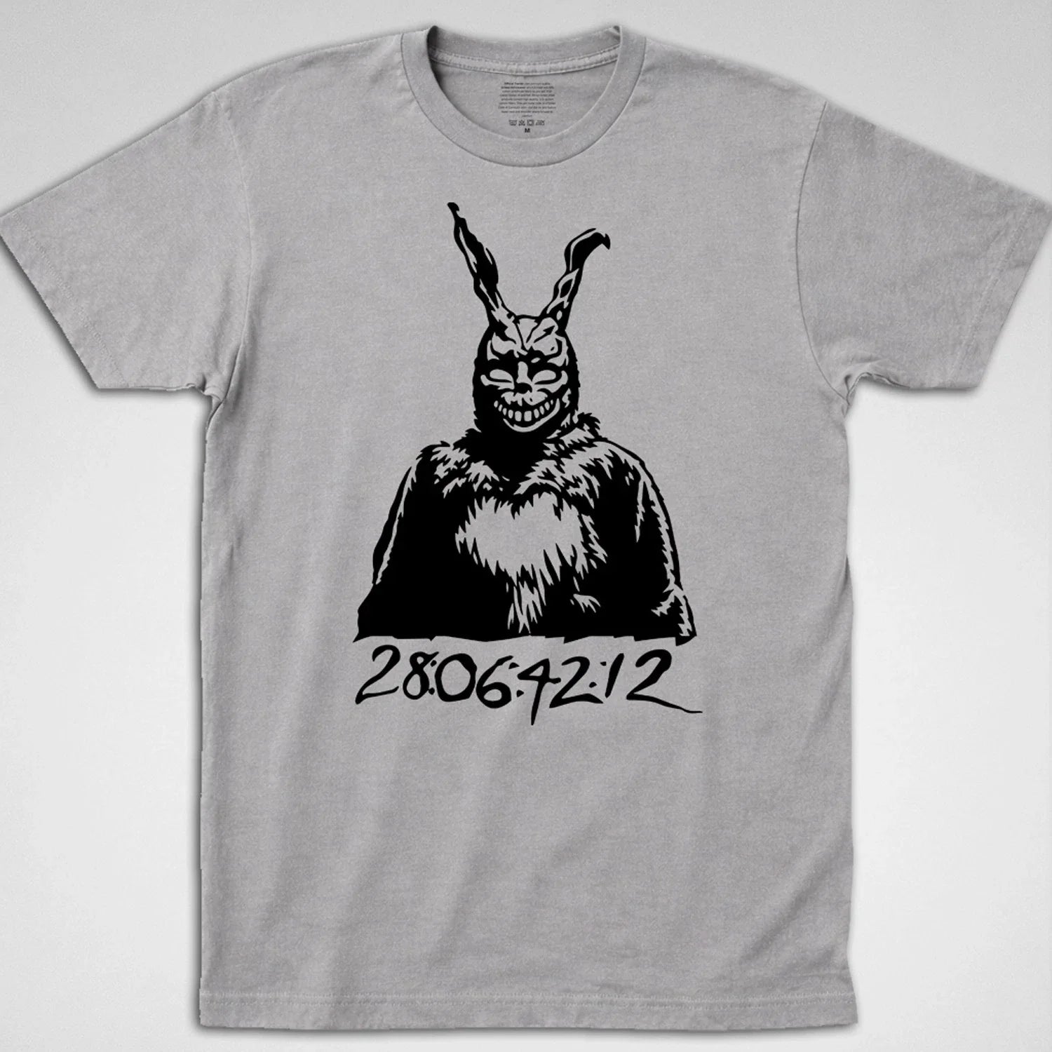 Donnie Darko T SHIRT frank bunny 28 06 42 12 rabbit suit time travel y2k movie