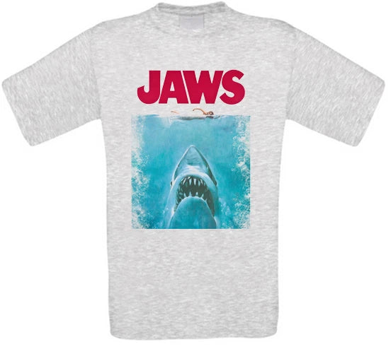 Jaws Great White Shark Great White Shark Cult Movie T-Shirt All Sizes NEW