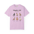 Cat Illustrations T-shirt | Cute Cat Chart Tee, 100% Cotton, Cat Lovers Tee