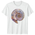 Beautiful Ammonite Fossil T-Shirt Marine Science Birthday Gift For Him And Her