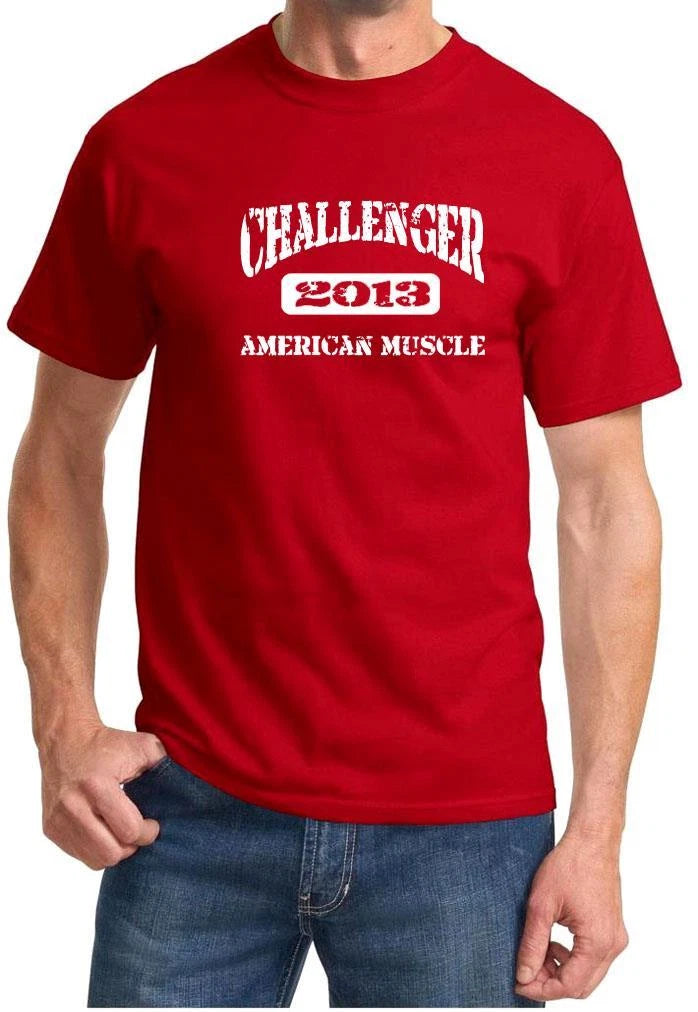 2013 Challenger American Muscle Car Classic Design Tshirt NEW
