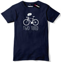 Two Tired Cycling Bike Bicycle Mens Premium T-Shirt Tee