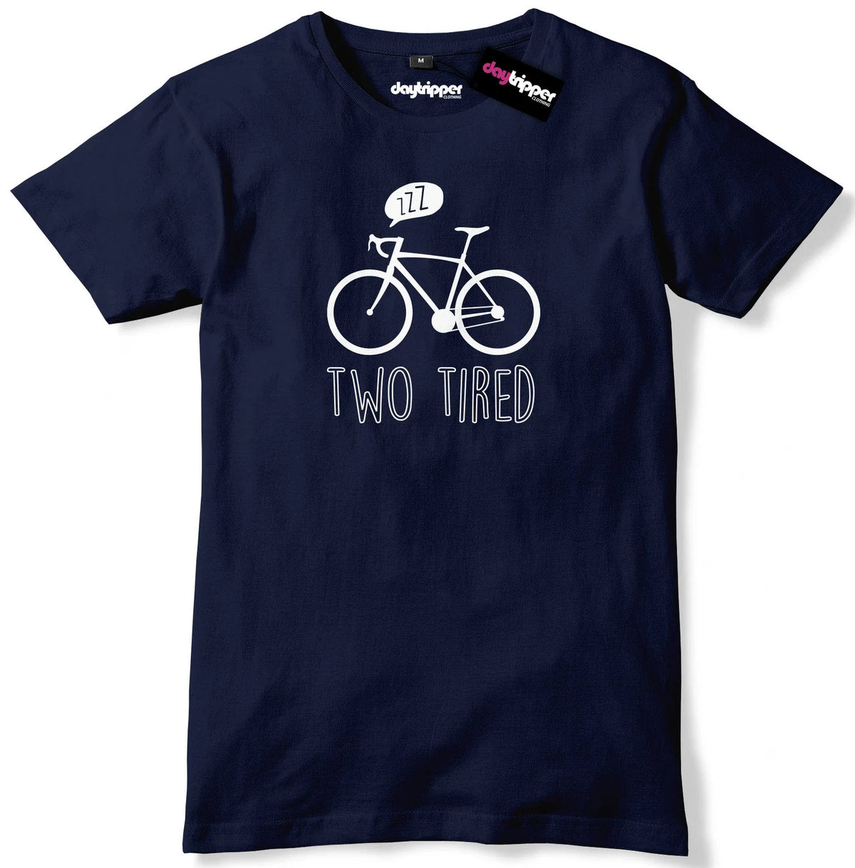 Two Tired Cycling Bike Bicycle Mens Premium T-Shirt Tee