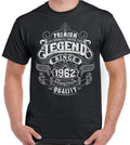 63rdBirthday 1962 Mens Funny T-Shirt 63 Year Old Top Premium Legend Since