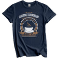 Guidance Counselor Fueled By Coffee Funny Graphic T-Shirt