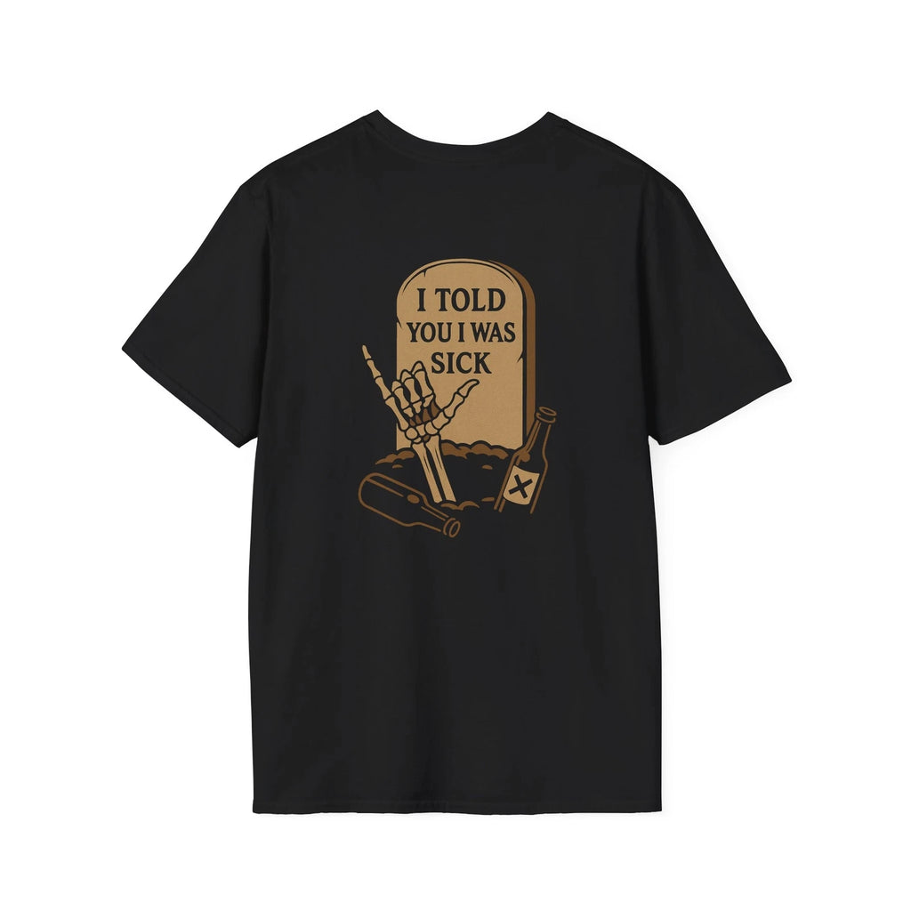 Humorous Unisex T-Shirt Last Funny, Casual Wear, Call Trendy Style Emo Goth