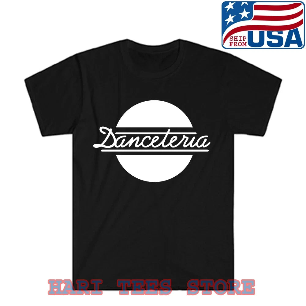 Danceteria Night Club Men's Black Size S to 5XL