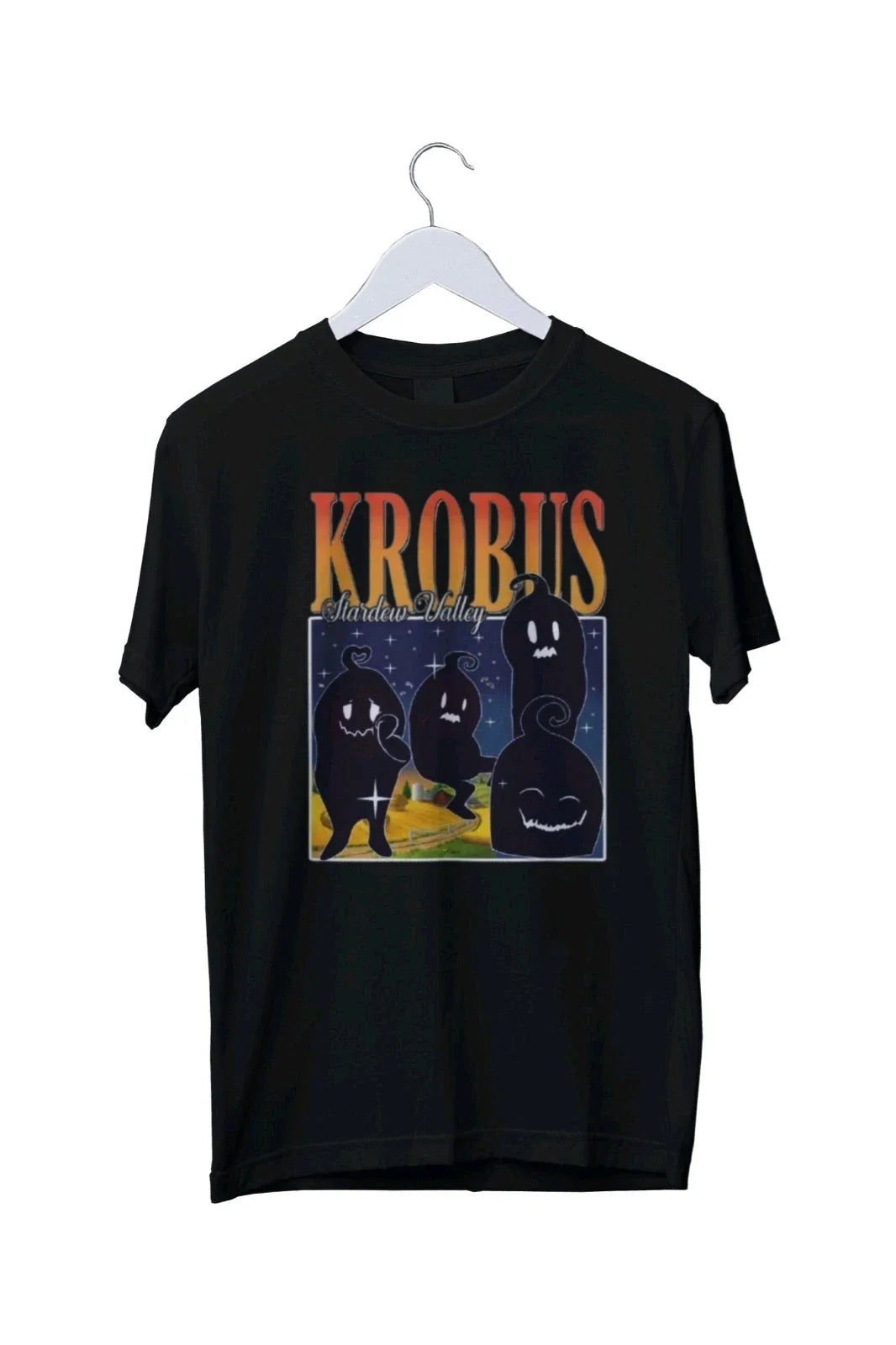 Stardew Valley KROBUS Graphic Print Mens Unisex T-Shirt S M L XL 2 3 4 XL