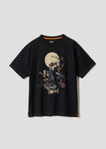 [Graniph]Kingdom Hearts Halloween Town | Big Silhouette T-Shirt Size SS~XL Black
