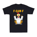 F-Caw-F Funny Chicken Humor FCAWF Chicken Crow Rooster Meme Gift Men's T-Shirt