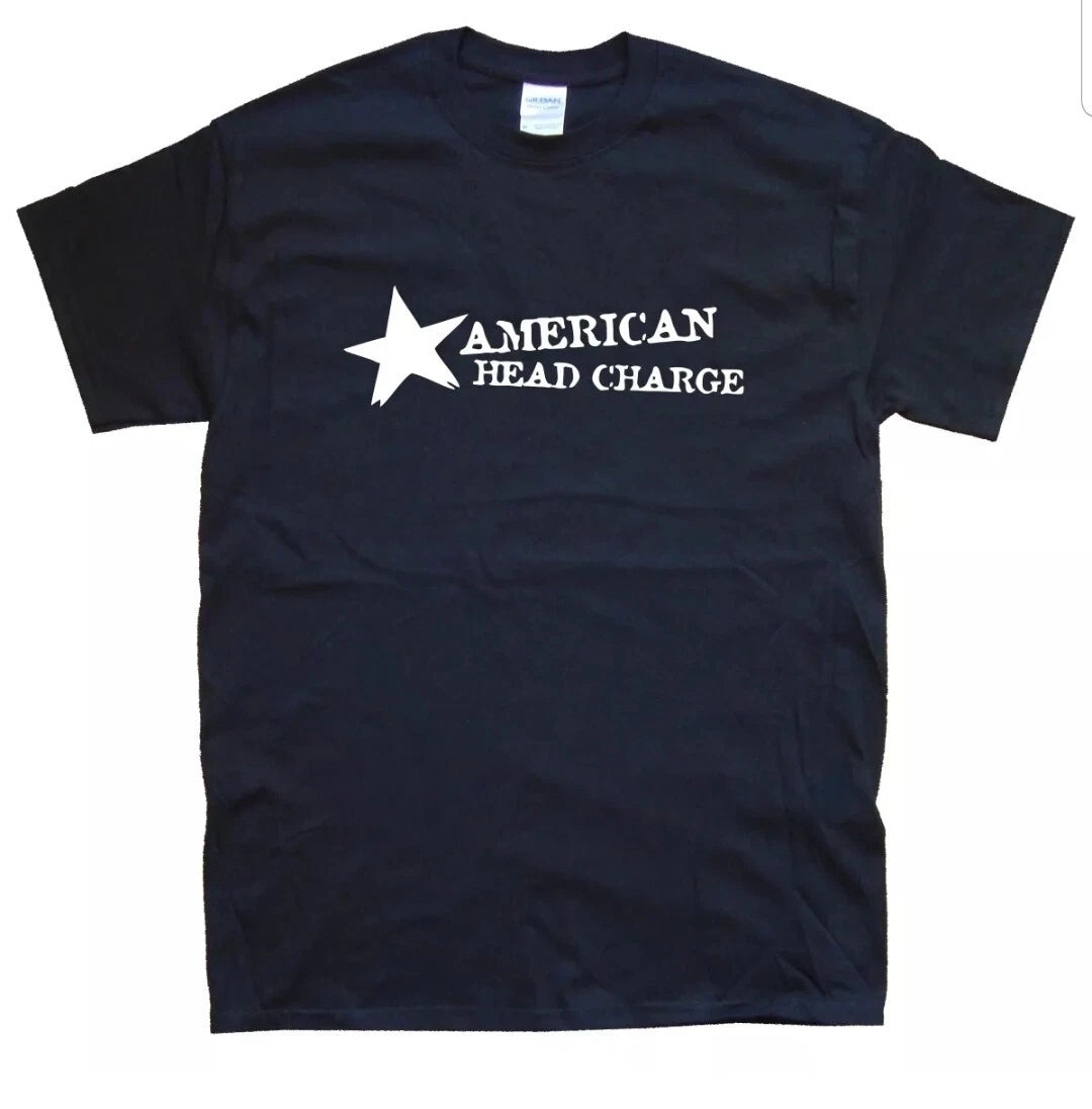 AMERICAN HEAD CHARGE new T-SHIRT All sizes S M L XL XXL colours black white