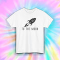 Rocket To The Moon T-Shirt Crypto Investor Bitcoin Meme Trading Tee S-5XL